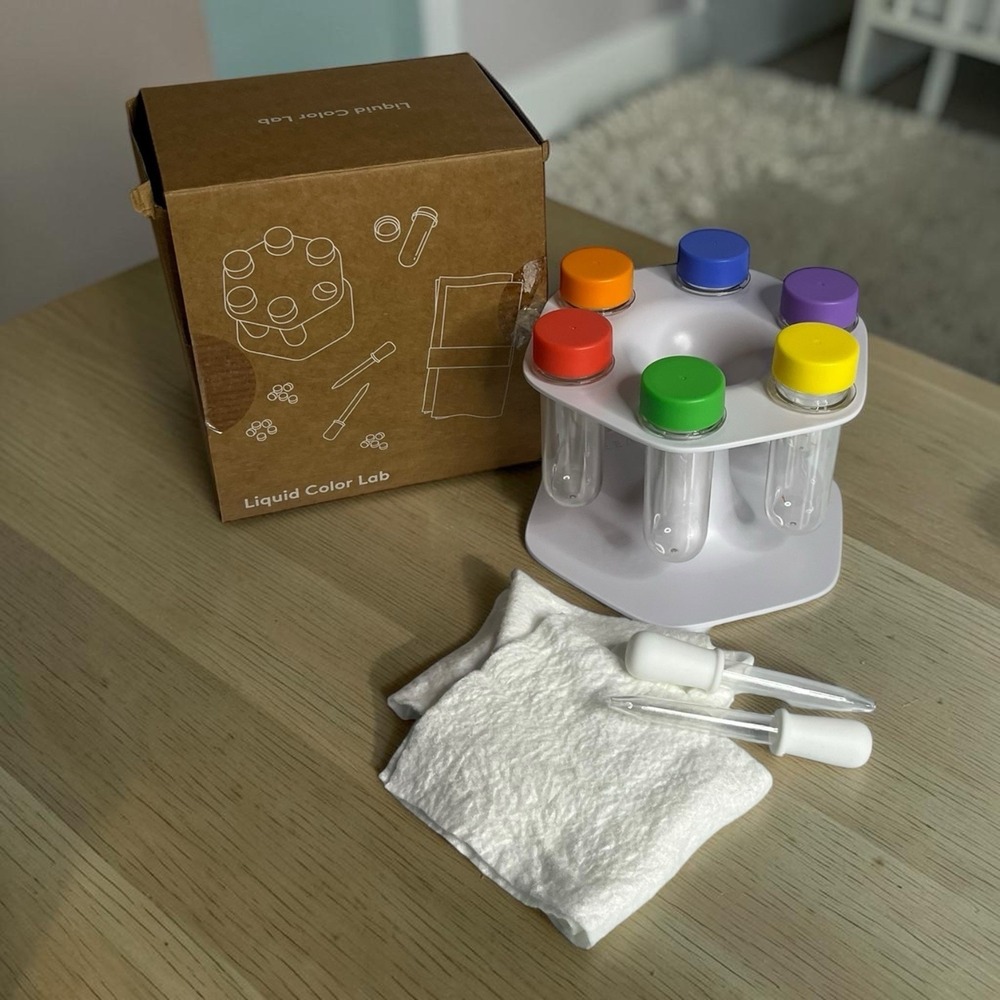Lovevery Liquid Color Lab Problem Solver Kit Set Toy Montessori Toddler Play